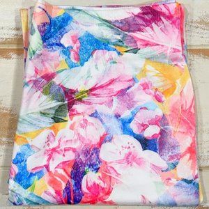 5/$20 NEW L/XL Women's Performance Stretch Abstract Athletic Leggings